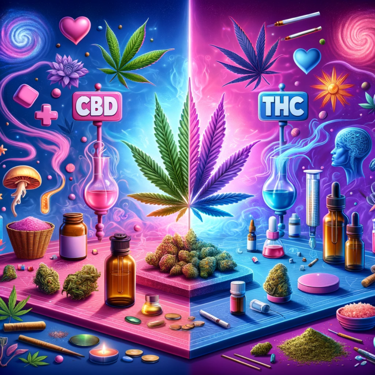 cbd vs thc - Guía Club Cannabis